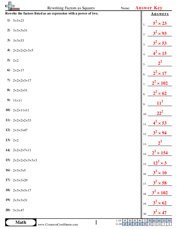  - rewriting-factors-as-squares worksheet